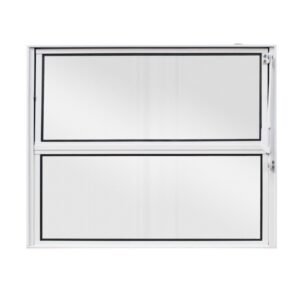 JANELA BASCULANTE MINI BOREAL 50X50 2 FOLHAS ALUMINIO