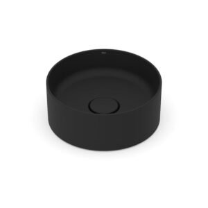 CUBA DE APOIO REDONDA 300MM S/M T1 MATTE BLACK