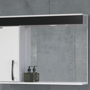ESPELHEIRA MONACO 1 LAMP LED 79,5CM PR